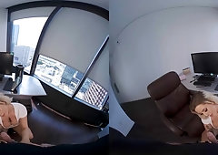 VR The Secretary 4K - luna skye