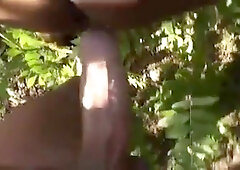 Daddy and his boy fuck in nature 4