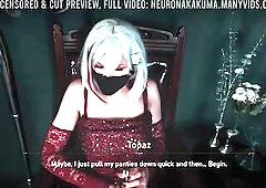 Topaz Abased as that babe Tries to Pee at a Party (Preview)