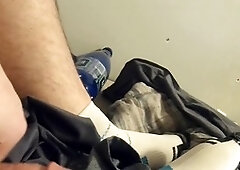 Verbal straight, moaning, masturbation cum