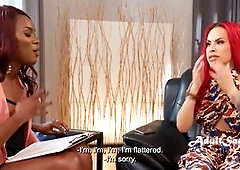 Trying out dating women while your man is away?