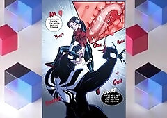 spiderwoman x venom they fuck