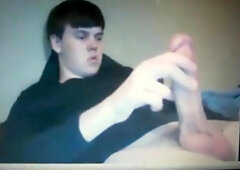 chubby young guy with huge cock on cam 6