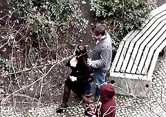 That guy shares his breasty wife with a stranger