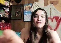 Pixinun Footjob With Dildo