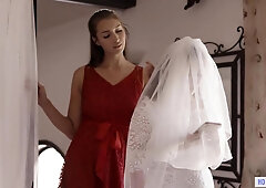 Bridemaid Tricking Soon-to-be Housewife But They Get Caught In The Act!