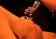 Crossdresser POINT OF VIEW Shoots Jizm In Mask