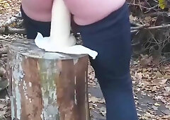 Back with an Outdoor Pummel in my Backside, I Spray and Urinate Loosely