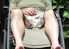 Pandemics: Jerking Off Outdoors in Hawt Summer Sun