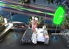 strip club futa 3d game's fuck