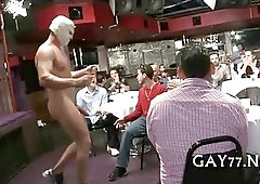 Horny gay boys at party