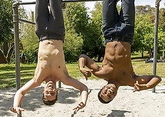 Landon's BBC gapes Cole's tight hole