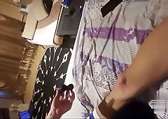 Russian studs filming them home bareback fucking