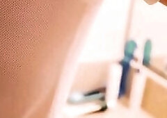 Mormon cums stroking solo