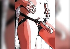 Wife convinces a pegging, erotic ASMR hot hunk voice please tip your artists