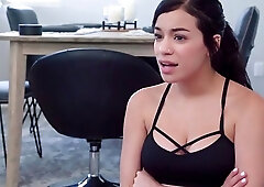 Hot FFM threesome fuck during Yoga lesson