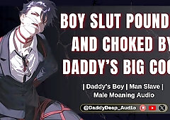 Dude Tramp Pleads Parent to Impale Him with His Ginormous Rock-hard Wood - Masculine Wailing Audio - ASMR