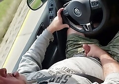 Car handjob compilation, jerking off in car, cruising blowjob compilation