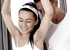 Teen Ballerina Makes a Pli&eacute; Over Biggest Dick