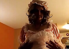 samantha satine the maid gets a cumshot