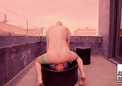 Tattooed Homosexual Fisted Outdoor