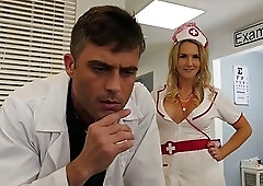 TS Nurse Kayleigh gets fucked by Doctor