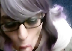 Skinny Amateur Sissy Bareback with Daddy