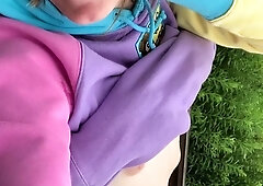 Hot redhead amateur teen girl riding and jerking boyfriend