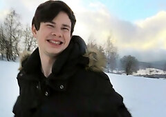 Baby faced Czech hottie takes it up the bum