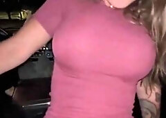 Cheating Busty Wife Car Hookup During A Risky Night - Pov
