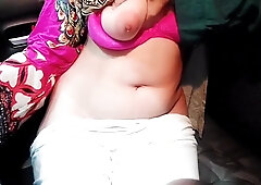 Indian Real Girlfriend Fucked In Car Milky Boobs Anal Sex With Hindi Audio