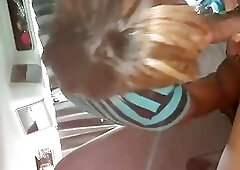 Tranny sucking my BBC