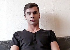 Debt-ridden gay hottie has to take cock in his tight butt