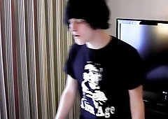 Shaved beauties with tattoos have anal sex