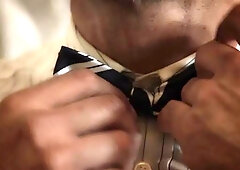 The Gay Office: Muscled Jean Franko showing big dick