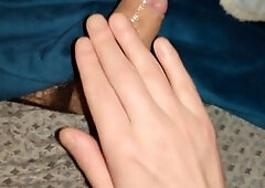 Daddy's girl takes a big black cock for an amateur creampie