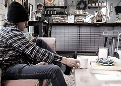 Co-workers fuck at the cafe together & loves it! - Alex Jett, Lily Larimar