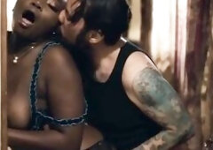 Giant bazookas curvy black mother I'd like to fuck realtor railed by concupiscent older client