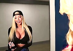 Brittany Andrews Missed Jerks Off Kade's Dick In Her Tits!