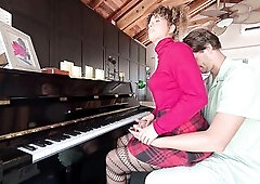 I Banged Cum Onto My Piano Teacher