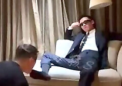 Heipinanhaicc - Fucked in suit, cums with slave