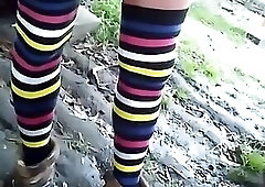 Sissy Steven Ellison Goes Outside