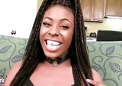Ts chazsity cheeks Ebony t beauty