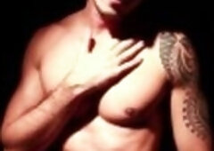 Men of UK: Inked british companion Valentino Medici with muscled Jay Roberts anal fucking