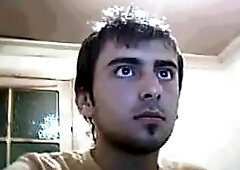 Short Turkish cock stroked