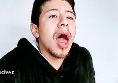 Tongue well salivated