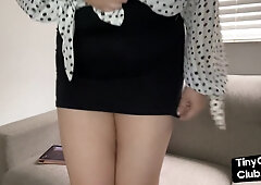 SPH amateur porn solo babe talking dirty on webcam 4 small c