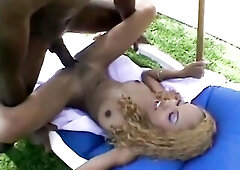 Lacey Duvalle is giving an attractive oral job to Mandingo and then riding his biggest rod