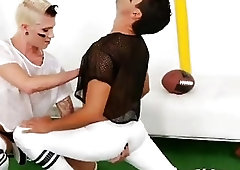 Man adores when cross between male and female penetrates his anus