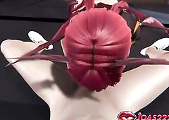 Shermie Red Succubus Halloween CG Anime Animation – Fellatio, Tugjob Service & Hardcore Deepthroat Throat Screw In Playgirl Elect two